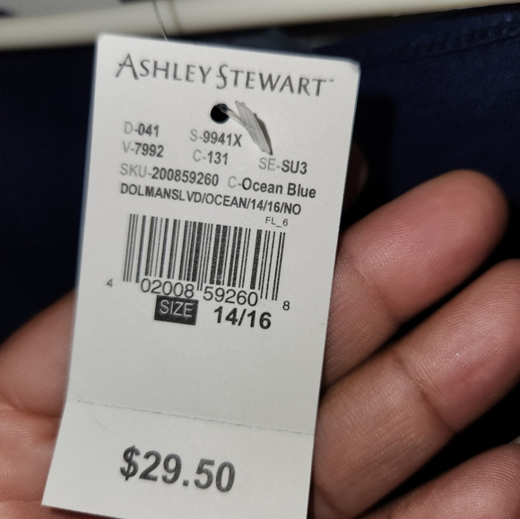 NWT Ashley Stewart top - Picture 5 of 5